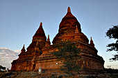 Bagan Myanmar. View of the various stupas close to Buledi. 